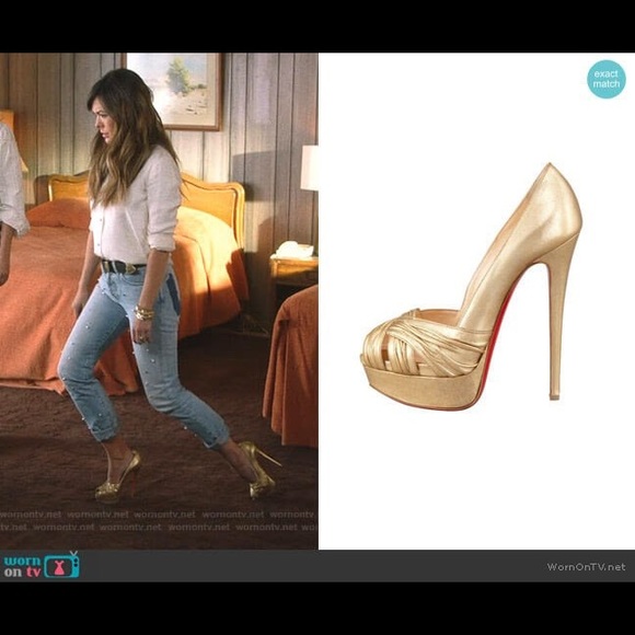 SOLD- Christian Louboutin Brown Aborina - Picture 8 of 8